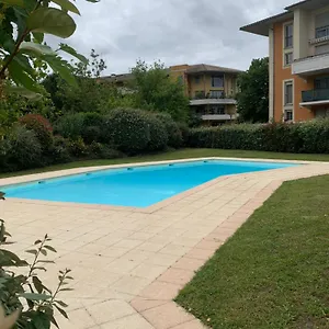 Appartement Rose T2, Climatisation,parking Prive, Piscine, Wifi , Confort, Toulouse